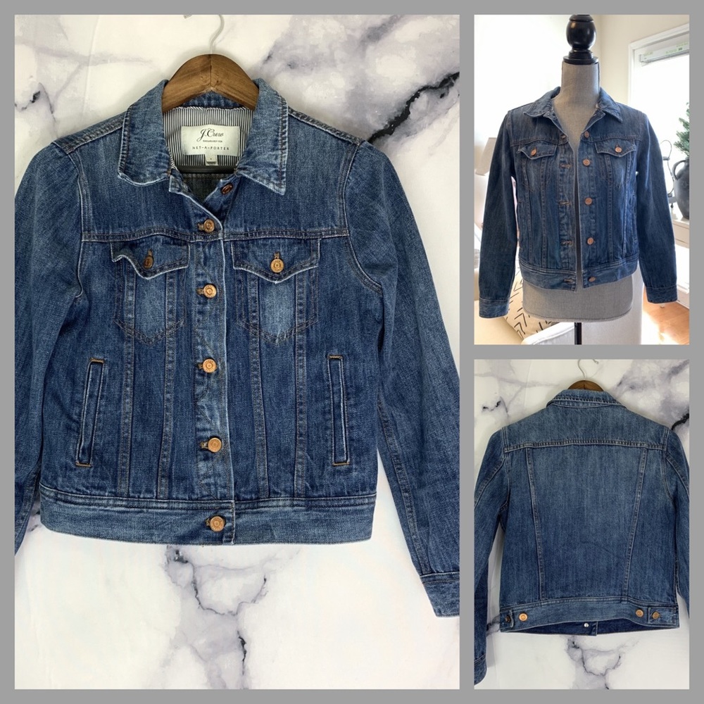 J.Crew Exclusively for Net-A-Porter Denim Jacket S